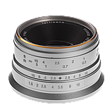 Объектив 7Artisans 25mm F1.8 Micro 4/3 Серебро, фото 4