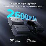 2 аккумулятора LP-E6NH + зарядное устройство K&F Concept Modular Fast Charger Kit, фото 2