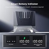 2 аккумулятора LP-E6NH + зарядное устройство K&F Concept Modular Fast Charger Kit, фото 4