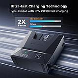 2 аккумулятора LP-E6NH + зарядное устройство K&F Concept Modular Fast Charger Kit, фото 6