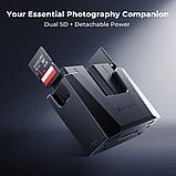 2 аккумулятора LP-E6NH + зарядное устройство K&F Concept Modular Fast Charger Kit, фото 7