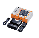 2 аккумулятора LP-E6NH + зарядное устройство K&F Concept Modular Fast Charger Kit, фото 9
