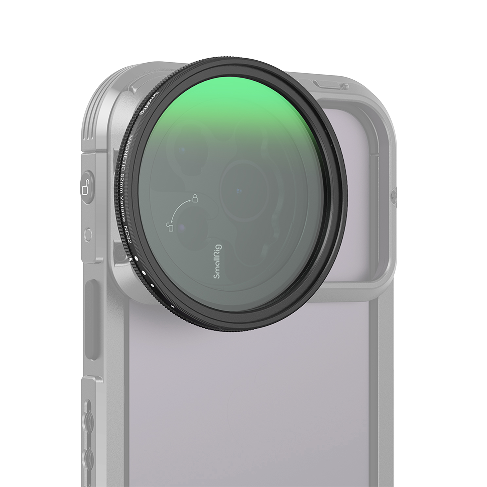 Светофильтр SmallRig MagEase Magnetic ND2-32 (1-5 Stop) 52мм