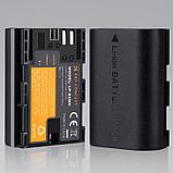 2 аккумулятора LP-E6NH + зарядное устройство K&F Concept KF28.0021, фото 4