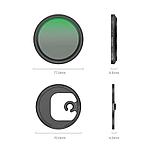 Светофильтр SmallRig Attachable VND2-32 (1-5 Stop) 67мм + M-mount, фото 4