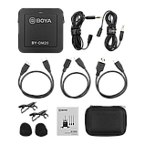 Микрофон петличный двухканальный BOYA BY-DM20, фото 5