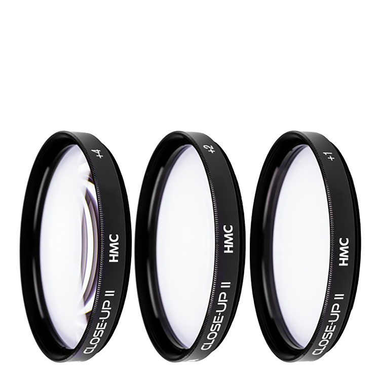 Комплект макролинз HOYA HMC Close-Up Filter Set II (+1+2+4) 67 мм