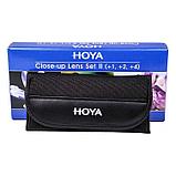 Комплект макролинз HOYA HMC Close-Up Filter Set II (+1+2+4) 67 мм, фото 8
