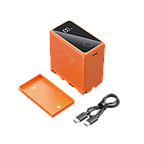 Аккумулятор SmallRig NP-F970 Type-C 36W 75.65Wh Оранжевый, фото 2