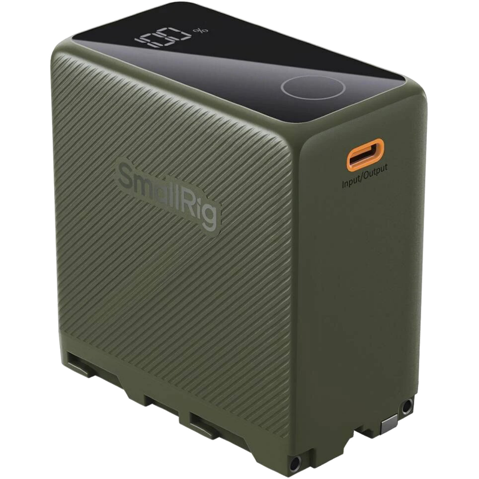 Аккумулятор SmallRig NP-F970 Type-C 36W 75.65Wh Зелёный