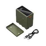 Аккумулятор SmallRig NP-F970 Type-C 36W 75.65Wh Зелёный, фото 2