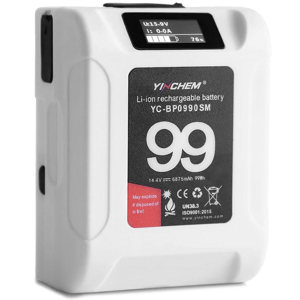 Аккумулятор YINCHEM 99Wh mini V-Mount Белый