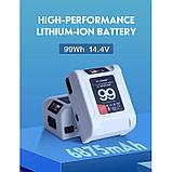Аккумулятор YINCHEM 99Wh mini V-Mount Белый, фото 4