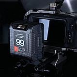 Аккумулятор YINCHEM 99Wh mini V-Mount Белый, фото 10