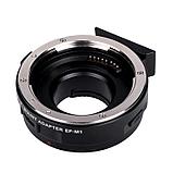 Адаптер Viltrox EF-M1 для объектива Canon EF на байонет Micro 4/3, фото 6
