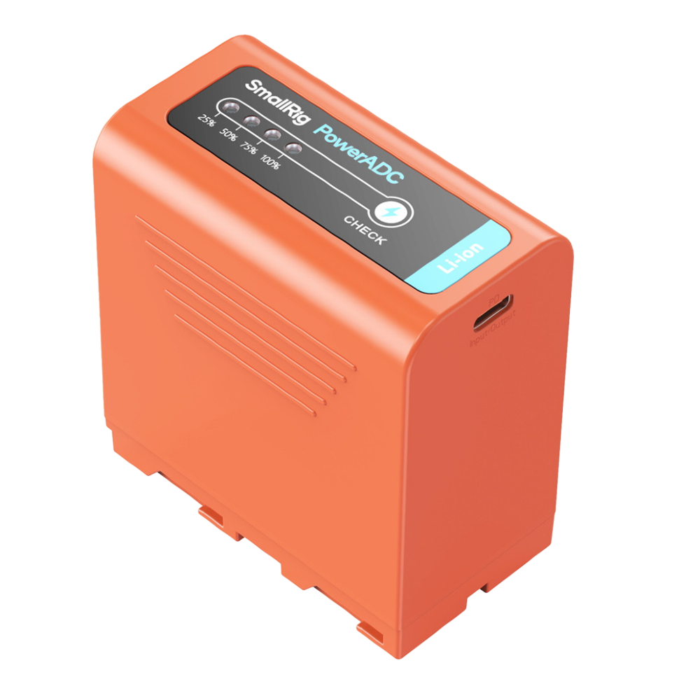 Аккумулятор SmallRig 4972 NP-F970 Type-C PD Оранжевый