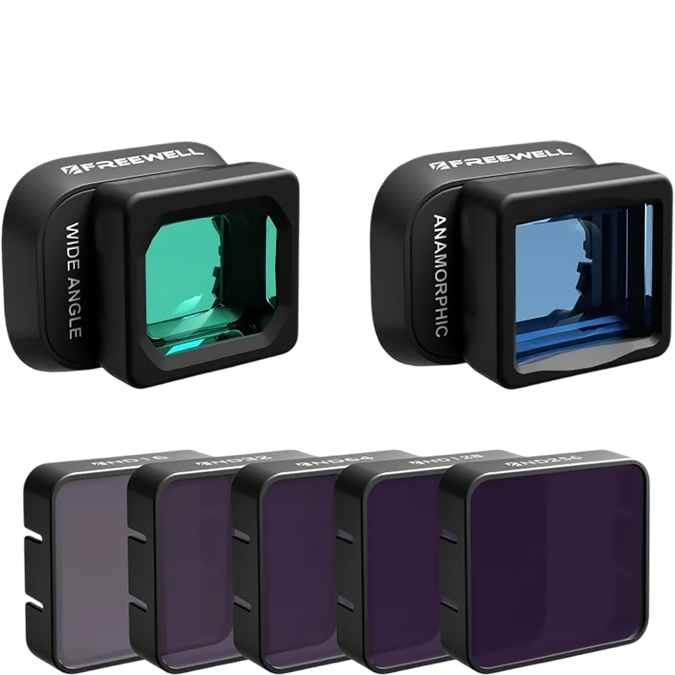 Комплект оптики Freewell Wide Angle & Anamorphic Lens для DJI Mini 4 Pro