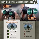 Бинокль Sirui Sportich Beyond 10x42 ED Зелёный, фото 10