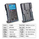 Аккумулятор KingMa BP-95WS V-Mount 95Wh, фото 10