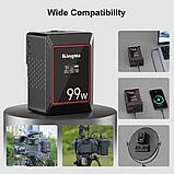 Аккумулятор Kingma MINI V-Mount 99Wh, фото 3