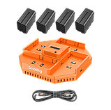 4 аккумулятора NP-F970 + зарядное устройство SmallRig 4834, фото 2