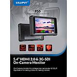 Операторский монитор Lilliput FS5 Чёрный, фото 4