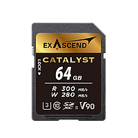 Карта памяти Exascend Catalyst UHS-II SD V90 64GB
