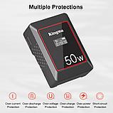 Аккумулятор Kingma KM-VK50 mini V-Mount 50Wh, фото 8