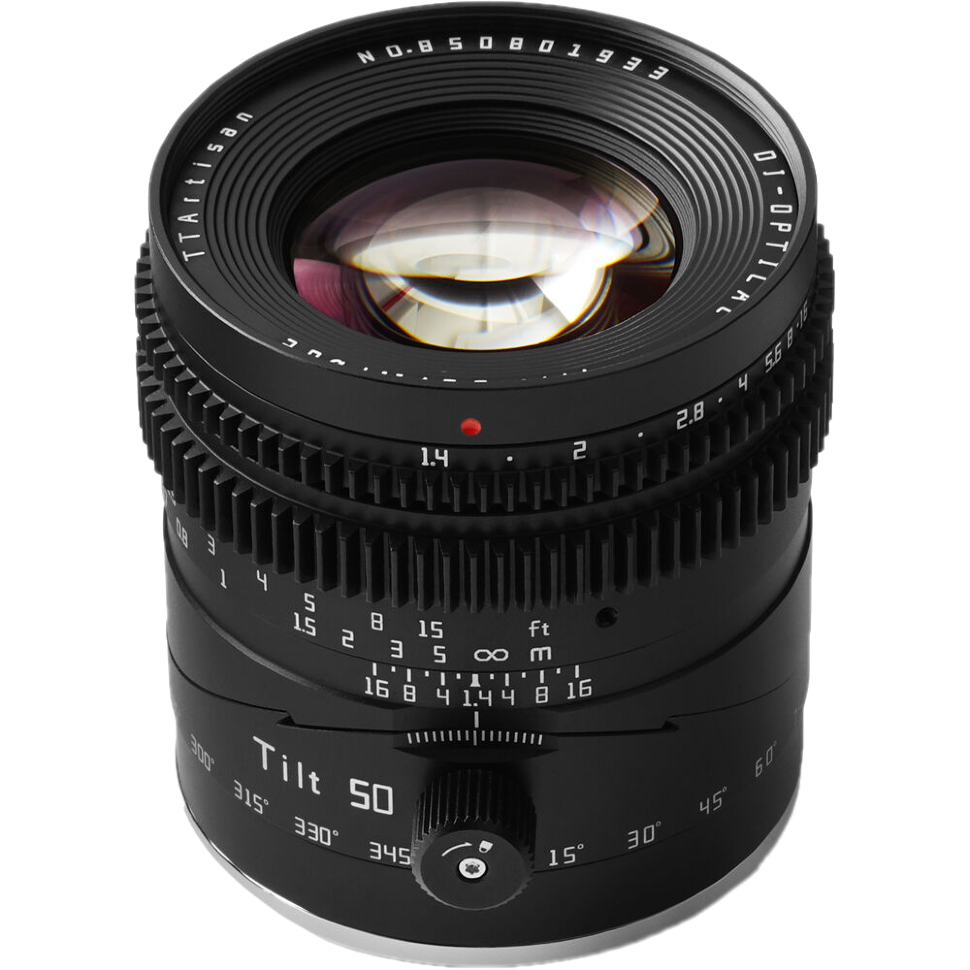Объектив TTArtisan Tilt 50mm F1.4 RF