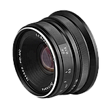 Объектив 7Artisans 25mm F1.8 Micro 4/3 Чёрный, фото 3