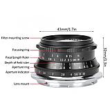 Объектив 7Artisans 35mm F1.2 Z-mount Чёрный, фото 5
