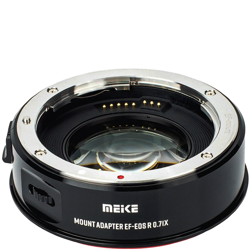 Адаптер Meike EFTR-0.71X для объектива EF на байонет RF