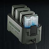 2 аккумулятора LP-E6P + зарядный кейс Tilta Charging Station Зелёный, фото 8