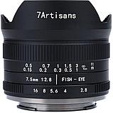 Объектив 7Artisans 7.5mm F2.8 II Fisheye E-mount, фото 4