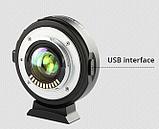 Адаптер Viltrox EF-M2 II (v.2) для объектива Canon EF на байонет Micro 4/3, фото 9