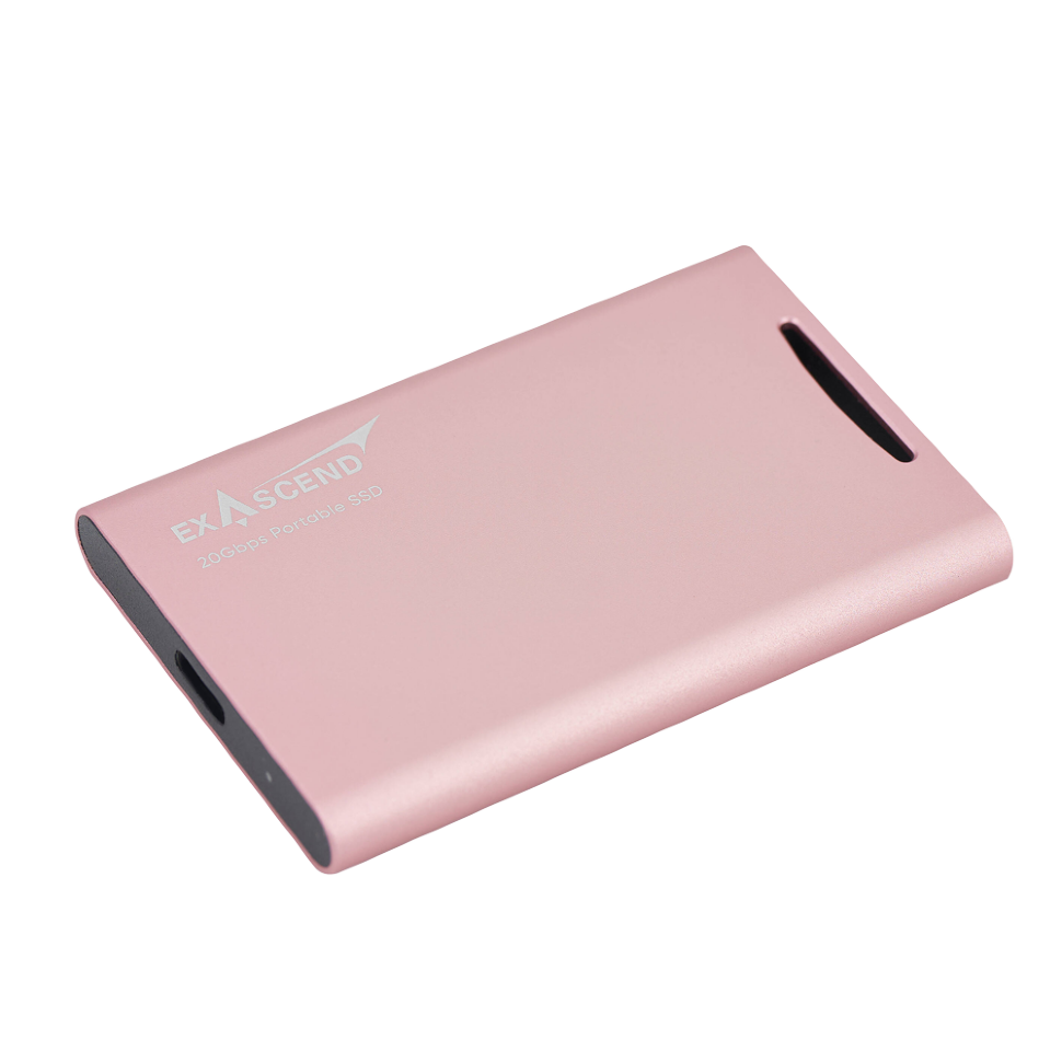 SSD накопитель Exascend Element 1TB Розовое золото