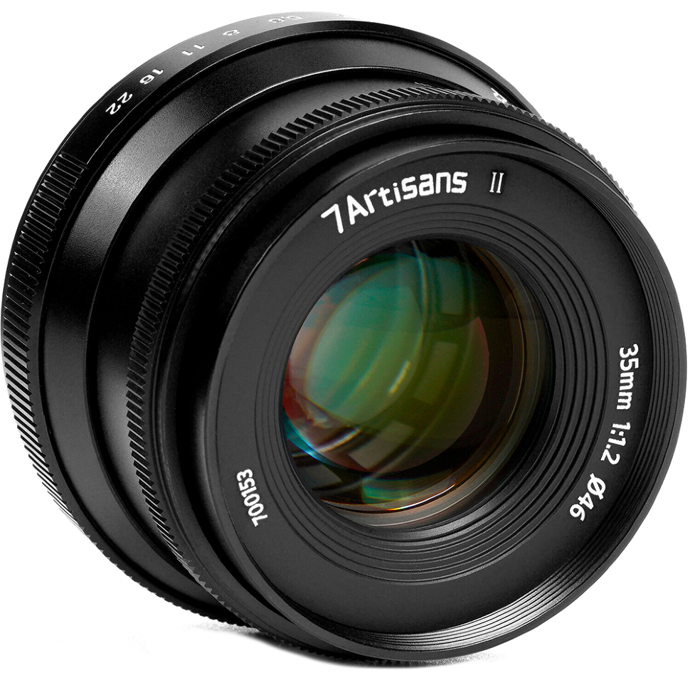 Объектив 7artisans 35mm F1.2 II EF-M Чёрный