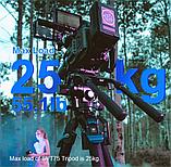 Штатив Sirui SVT75 Pro с головой SVH15, фото 3