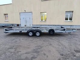 Как грузить двухосный прицеп