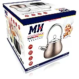 Чайник со свистком  2.7 л Munchenhaus MH-15658, фото 2