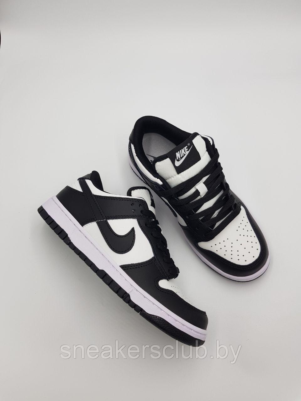 Кроссовки женские черно-белые Nike SB / демисезонные / повседневные