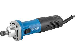 Прямая шлифмашина BULL EDG 6528 E в кор. 670 Вт, 8000-30000 об/мин, цанги 6 и 8 мм (Плавный пуск, рег. об.,