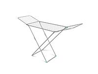 Сушилка для белья напольная складная, 18м, 180х53х108, цвет серебро, NIKA (18м, 181 х 53 х 108, цвет серебро)