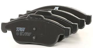 Комплект тормозных колодок Renault Duster 2.0/1.5 DCI 4x4 TRW (Германия)