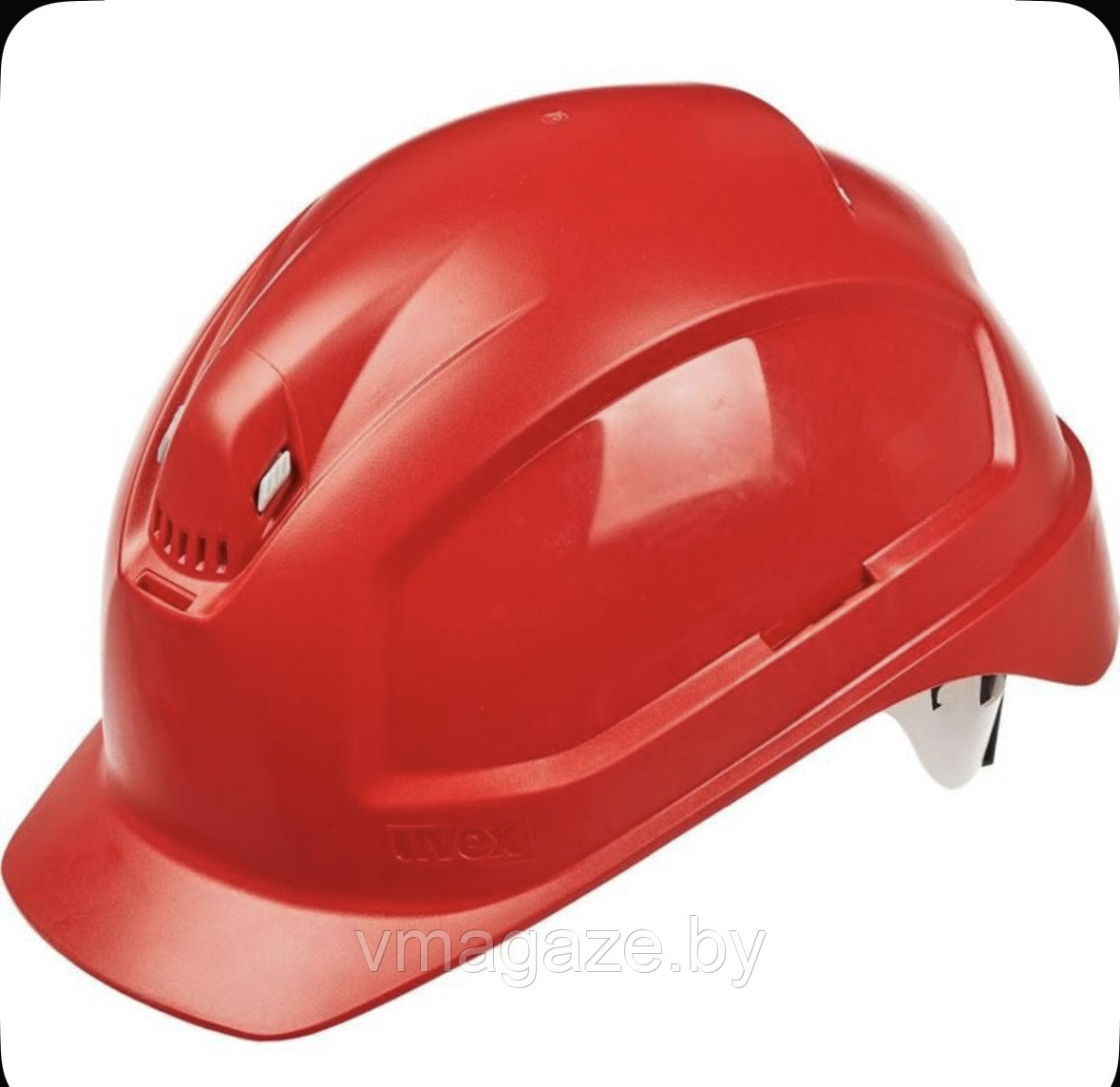 Каска защитная Uvex Феос(цвет красная )