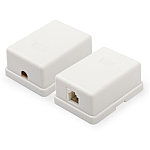 Розетка накладная 1xRJ12 AT1011 ATCOM