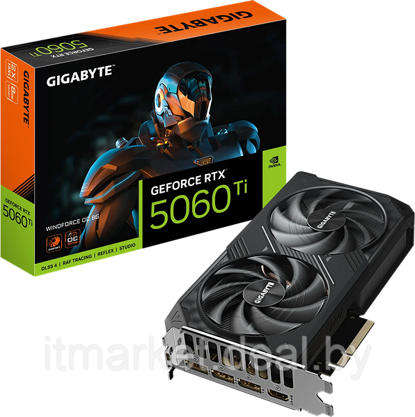 Gigabyte RTX 5060Ti Windforce OC 8G (GV-N506TWF2OC-8GD)