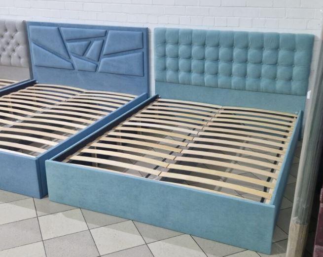 Кровать 160х200 см с мягким изголовьем Адель