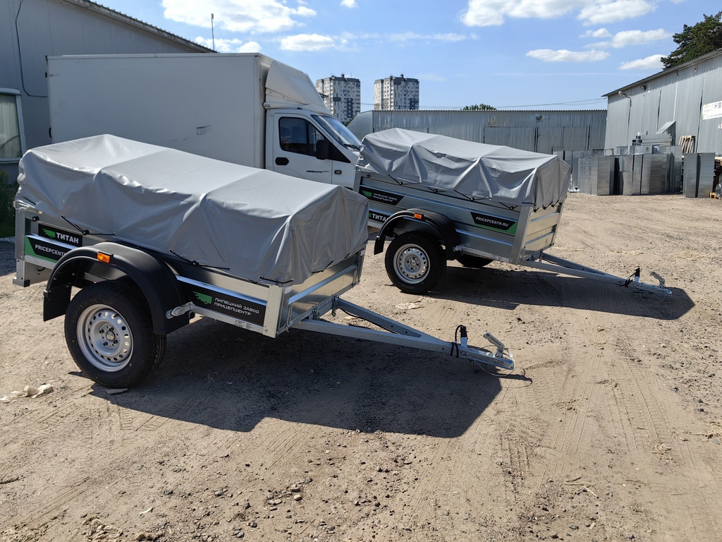 Прицеп ТИТАН 1713-03 (1.7Х1.3М БОРТ 30СМ)