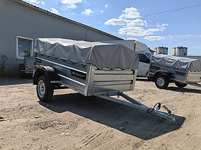 Прицеп для легковых автомобилей Титан-2213 борт 30/50 см тент 30 см